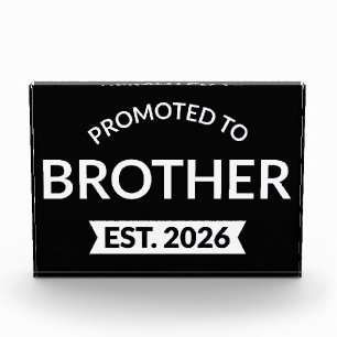 Promoted To Brother Est. 2026 II Photo Block