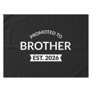 Promoted To Brother Est. 2026 II Tablecloth