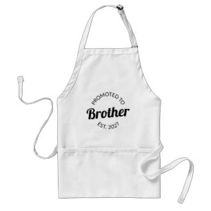Promoted To Brother Est 2027 Big Brother I Standard Apron
