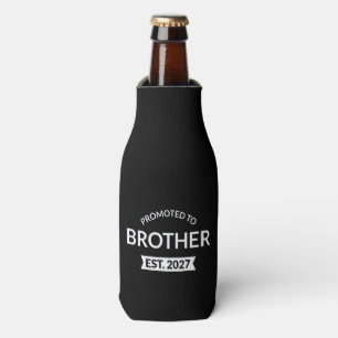 Promoted To Brother Est 2027 Big Brother II Bottle Cooler