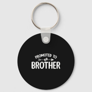 Promoted To Brother Funny Pregnancy Announcement B Key Ring