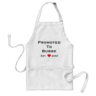 Promoted To Bubbe Standard Apron