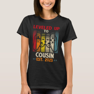 Promoted To Cousin 2023 Levelled Up To Pregnancy 2 T-Shirt