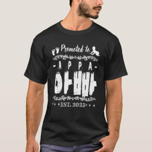 Promoted to Dad 2023 in Korean Hangul Hangeul Kore T-Shirt