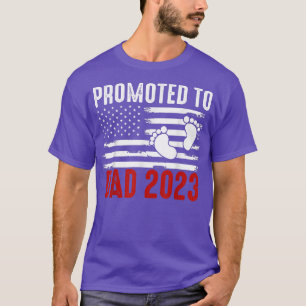Promoted To Dad 2023 Proud Family Baby Pregnancy U T-Shirt