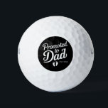 Promoted To Dad EST 2025 Funny Soon To Be Dad Golf Balls<br><div class="desc">Promoted To Dad EST 2025 Funny Soon To Be Dad</div>