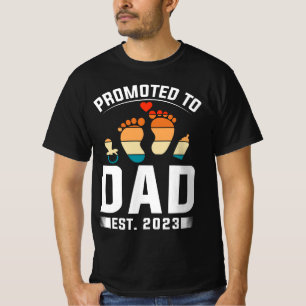 Promoted to Dad – New Level Unlocked T-Shirt