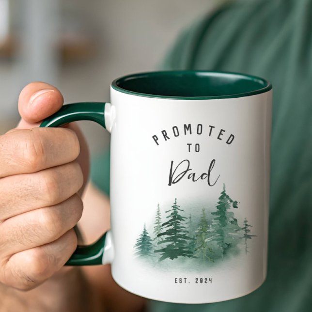 Promoted To Dad Year Est. Mug (Creator Uploaded)
