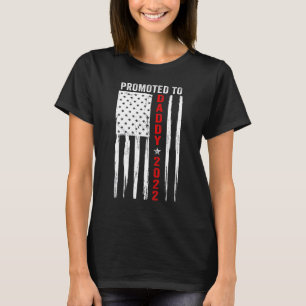 Promoted To Daddy 2022 First Time Father Day New D T-Shirt