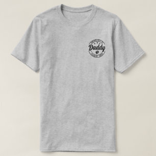 Promoted to Daddy Custom Pregnancy Announcement T-Shirt
