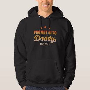 Promoted to Daddy Est. 2021 Hoodie