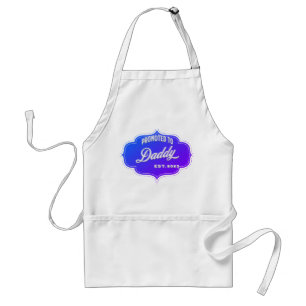 Promoted To Daddy Est. 2023 For First Time Father Standard Apron