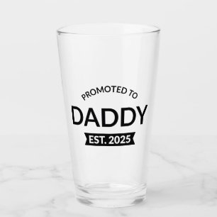 Promoted To Daddy Est. 2025 II Glass