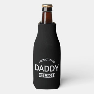 Promoted To Daddy Est. 2026 II Bottle Cooler