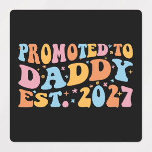 Promoted To Daddy Est 2027 New Dad Announcement