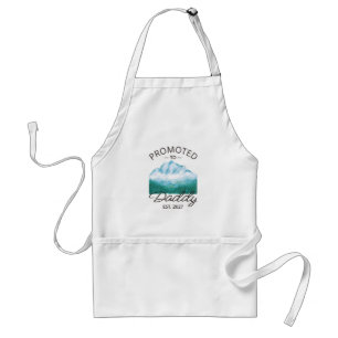 Promoted To Daddy Est 2027 New Dad Announcement VI Standard Apron