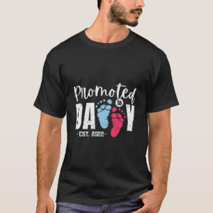 Promoted To Daddy New Dad First Time Fatherhood 20 T-Shirt