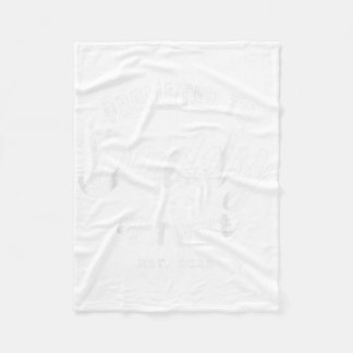 Promoted To Daddy Of Twins 2026 Baby Announcement Fleece Blanket