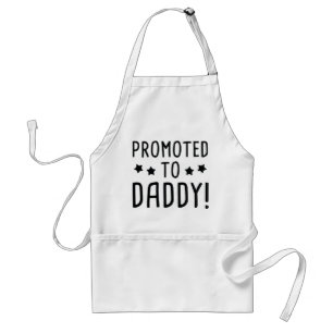 Promoted To Daddy! Standard Apron