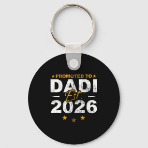 Promoted to dadi 2026 funny new grandma reveal key ring