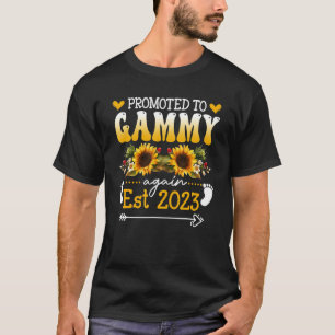 Promoted To Gammy Again Est 2023 New Gammy T-Shirt