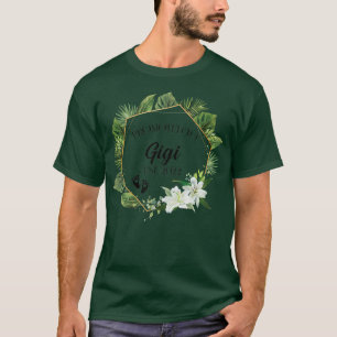 Promoted to Gigi Est 2022 Women Flower First Time T-Shirt