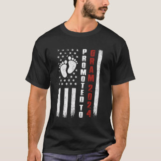 Promoted To Gram 2024 Soon To Be Gram 1St Time Gra T-Shirt