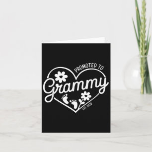 Promoted To Grammy Est. 2026 Grandma, New Baby Ann Card