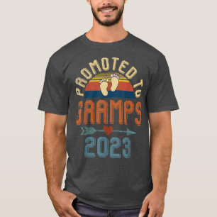 Promoted to Gramps 2023 First Time Gramps Gender R T-Shirt