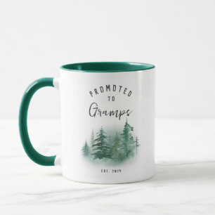 Promoted To Gramps Year Est. Mug