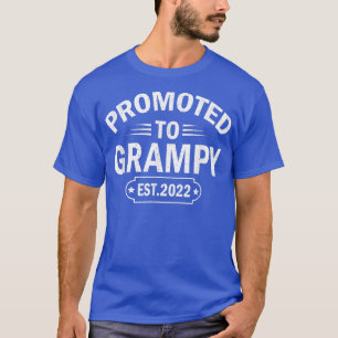 Promoted To Grampy Est 2022 Soon To Be Grampy Gift T-Shirt