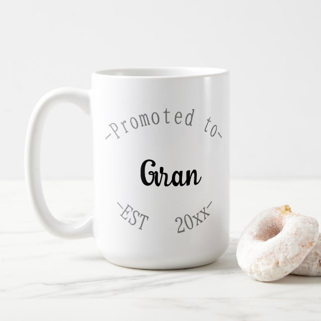 Promoted to Gran Coffee Mug (With Donut)