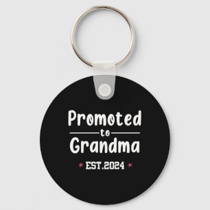 Promoted to Grandma 2024 Key Ring