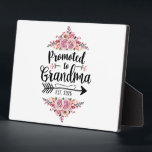 Promoted To Grandma 2025 Pregnancy Announcement Plaque<br><div class="desc">Promoted To Grandma 2025 Pregnancy Announcement</div>