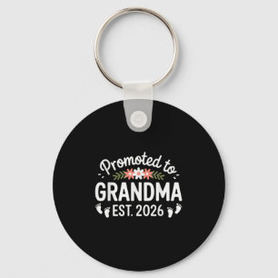 Promoted To Grandma 2026 First Time Nana 2026 Key Ring