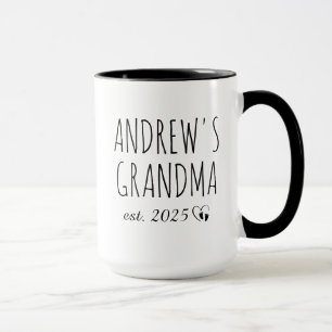 Promoted to Grandma 2026 Mug