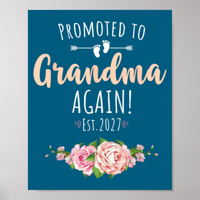 Promoted to grandma again 2027  poster (Front)