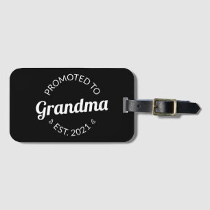 Promoted To Grandma Est. 2021 I Luggage Tag