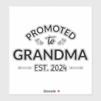Promoted To Grandma Est. 2024 II