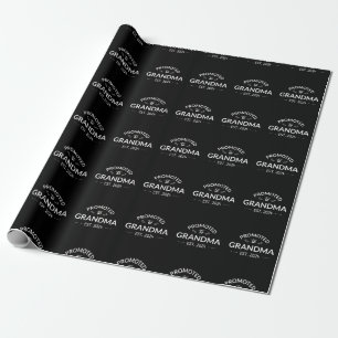Promoted To Grandma Est. 2024 II Wrapping Paper