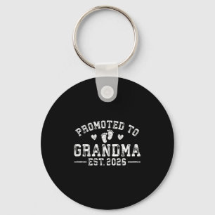 Promoted To Grandma Est. 2026 Grandparents Baby An Key Ring