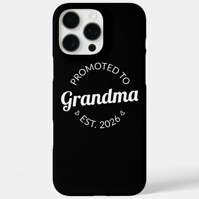 Promoted To Grandma Est. 2026 I Case-Mate iPhone Case (Back)