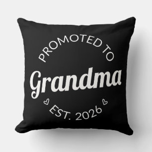 Promoted To Grandma Est. 2026 I Cushion