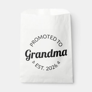 Promoted To Grandma Est. 2026 I Favour Bag