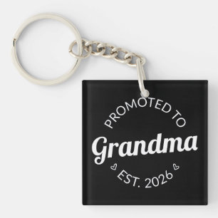 Promoted To Grandma Est. 2026 I Key Ring