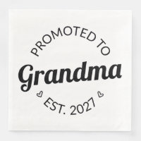 Promoted To Grandma Est 2027 New Nana I