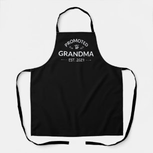 Promoted To Grandma Est 2027 New Nana II Apron