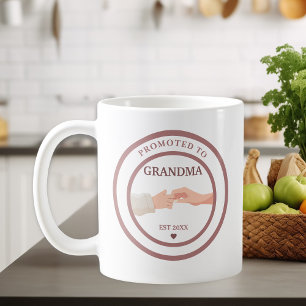 Promoted to Grandma Est. 20XX  Coffee Mug