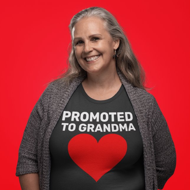 PROMOTED TO GRANDMA T-SHIRT (Creator Uploaded)