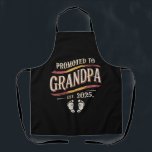 Promoted To Grandpa 2025 Grandpa est 2025  Apron<br><div class="desc">Promoted To Grandpa 2025 Grandpa est 2025 Soon To Be Grandpa</div>